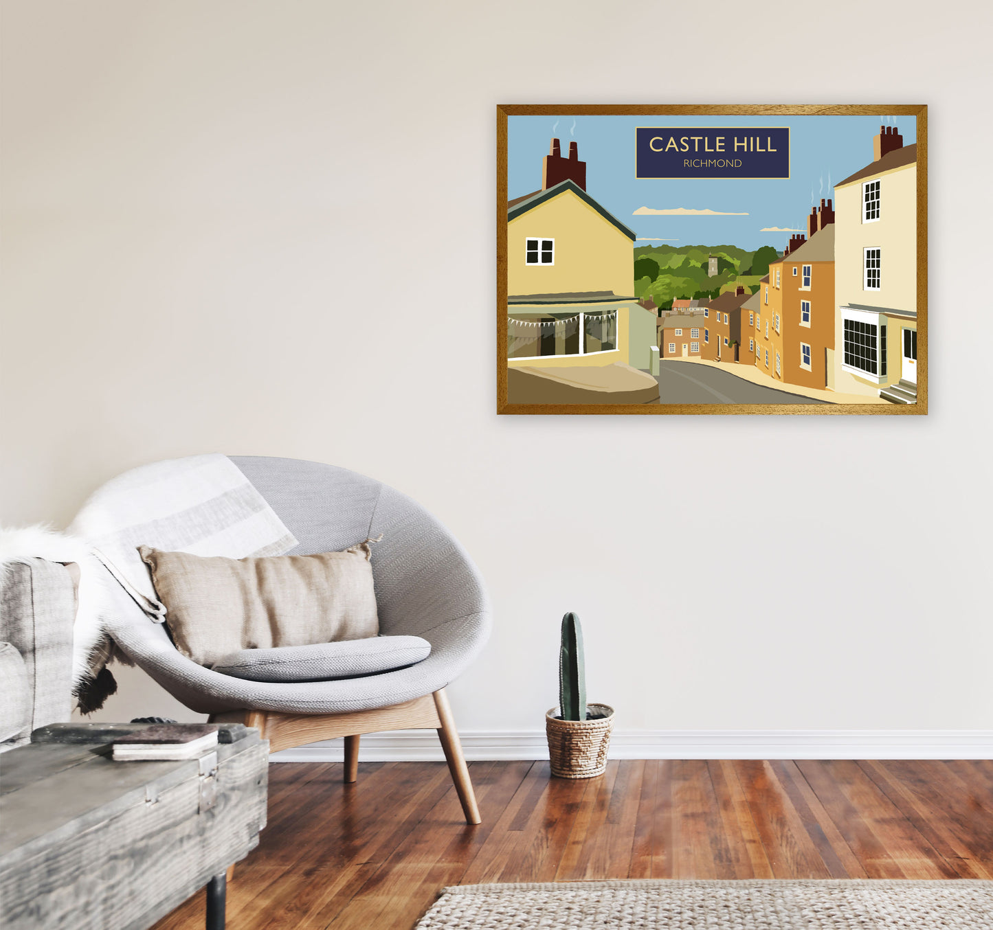 Castle Hill Richmond by Richard O'Neill A1 Print Only