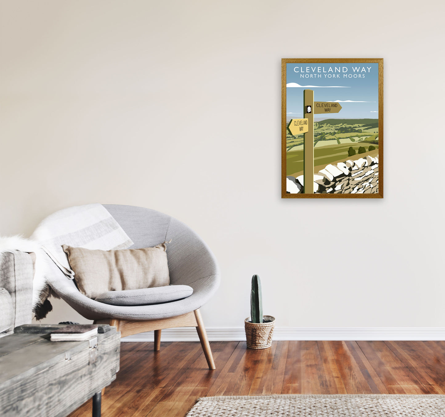 Cleveland Way (Portrait) by Richard O'Neill A2 Print Only