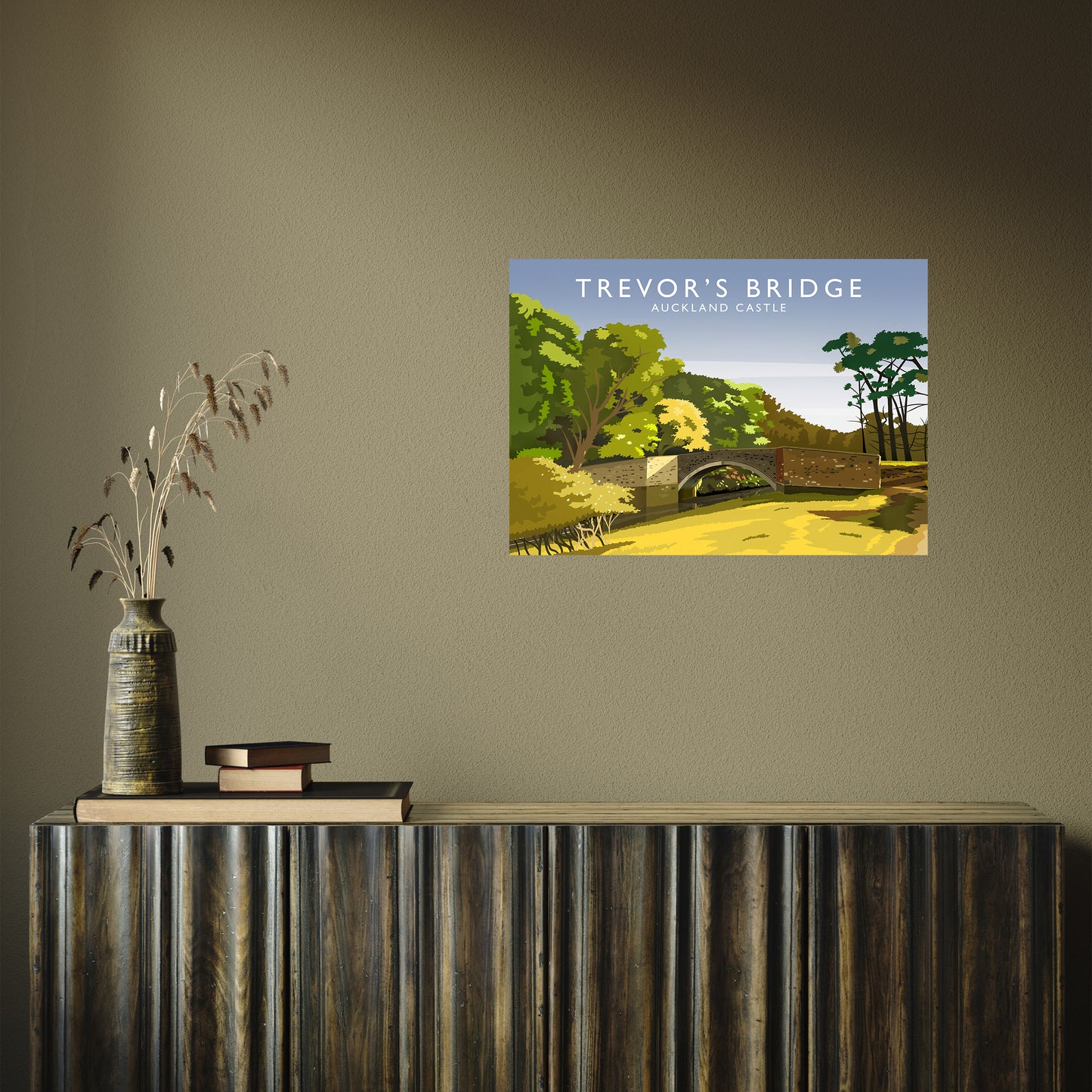 Trevor's Bridge by Richard O'Neill A2 Print Only