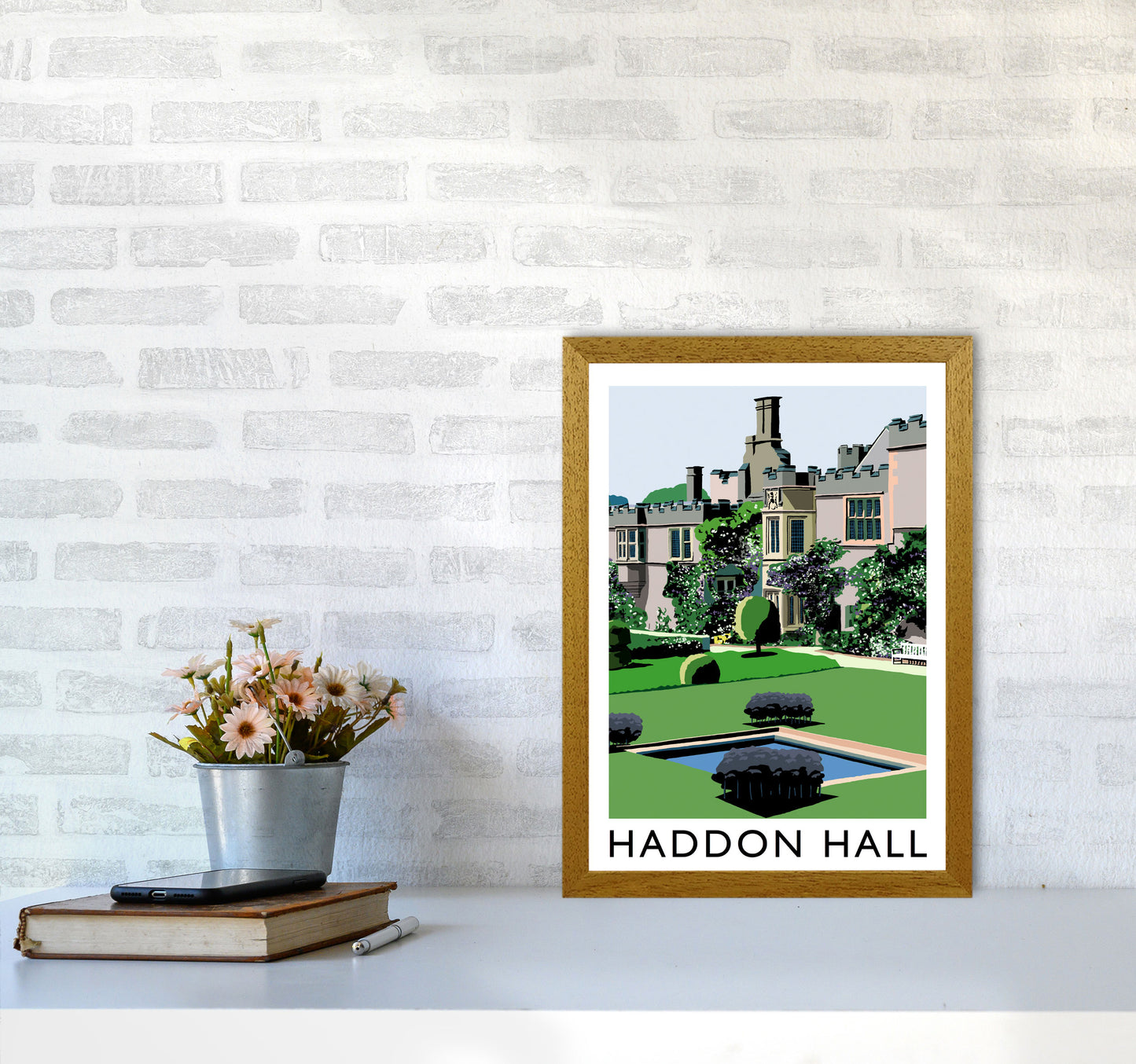 Haddon Hall by Richard O'Neill A3 Print Only