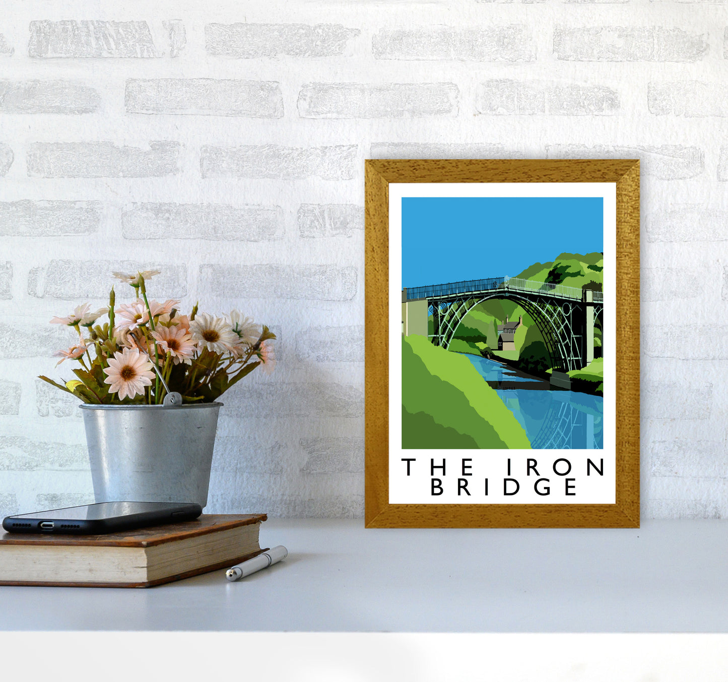 The Iron Bridge by Richard O'Neill A4 Print Only