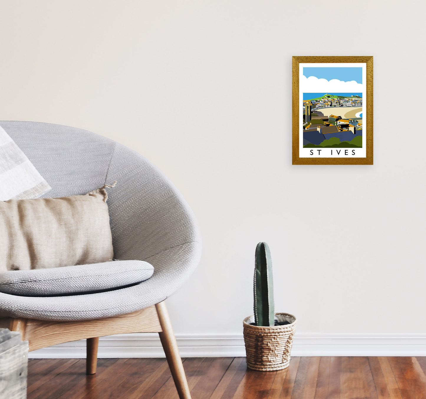 St Ives by Richard O'Neill A4 Print Only