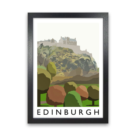 Edinburgh Portrait by Richard O'Neill Black Grain
