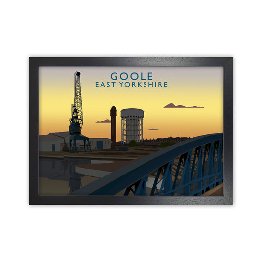 Goole Night by Richard O'Neill Black Grain