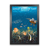 Great Barrier Reef Australia Art Print by Richard O'Neill