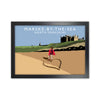 Marske-By-The-Sea North Yorkshire Travel Art Print by Richard O'Neill