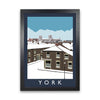 York Digital Art Print by Richard O'Neill, Framed Wall Art