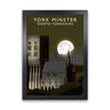 York Minster Travel Art Print by Richard O'Neill, Framed Wall Art