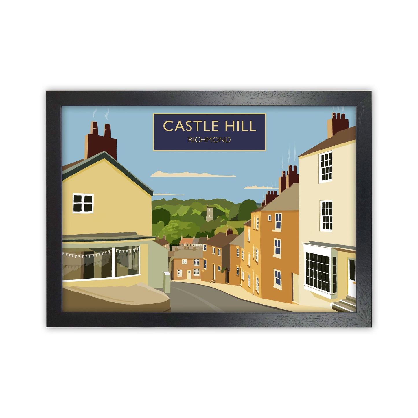 Castle Hill Richmond by Richard O'Neill Black Grain