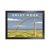 Emley Moor Framed Digital Art Print by Richard O'Neill