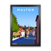 Malton Travel Art Print by Richard O'Neill, Framed Wall Art