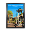 Newcomen Beam Engine portrait by Richard O'Neill