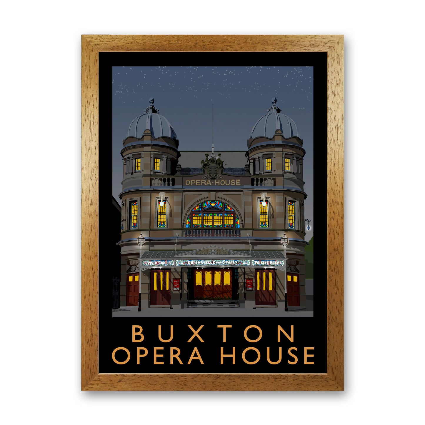 Buxton Opera House 2 by Richard O'Neill Oak Grain