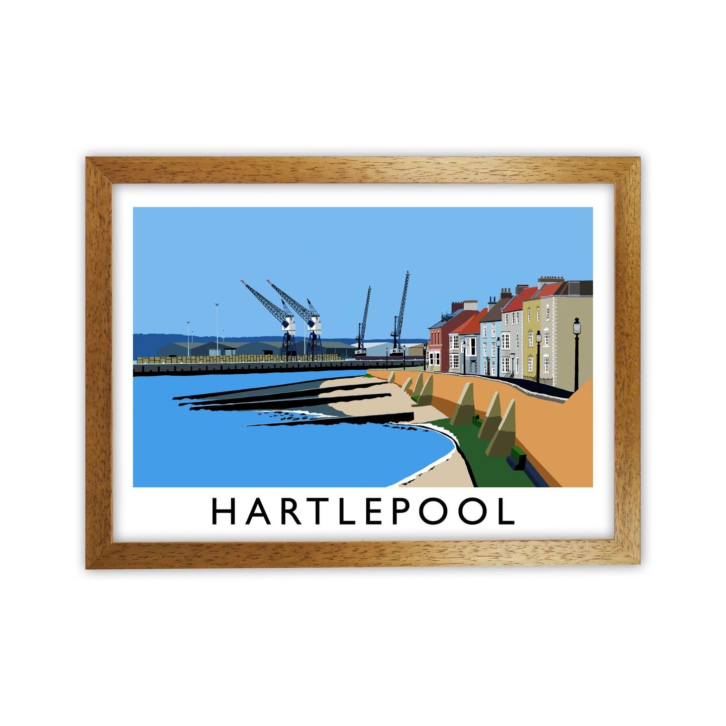 Hartlepool by Richard O'Neill Oak Grain