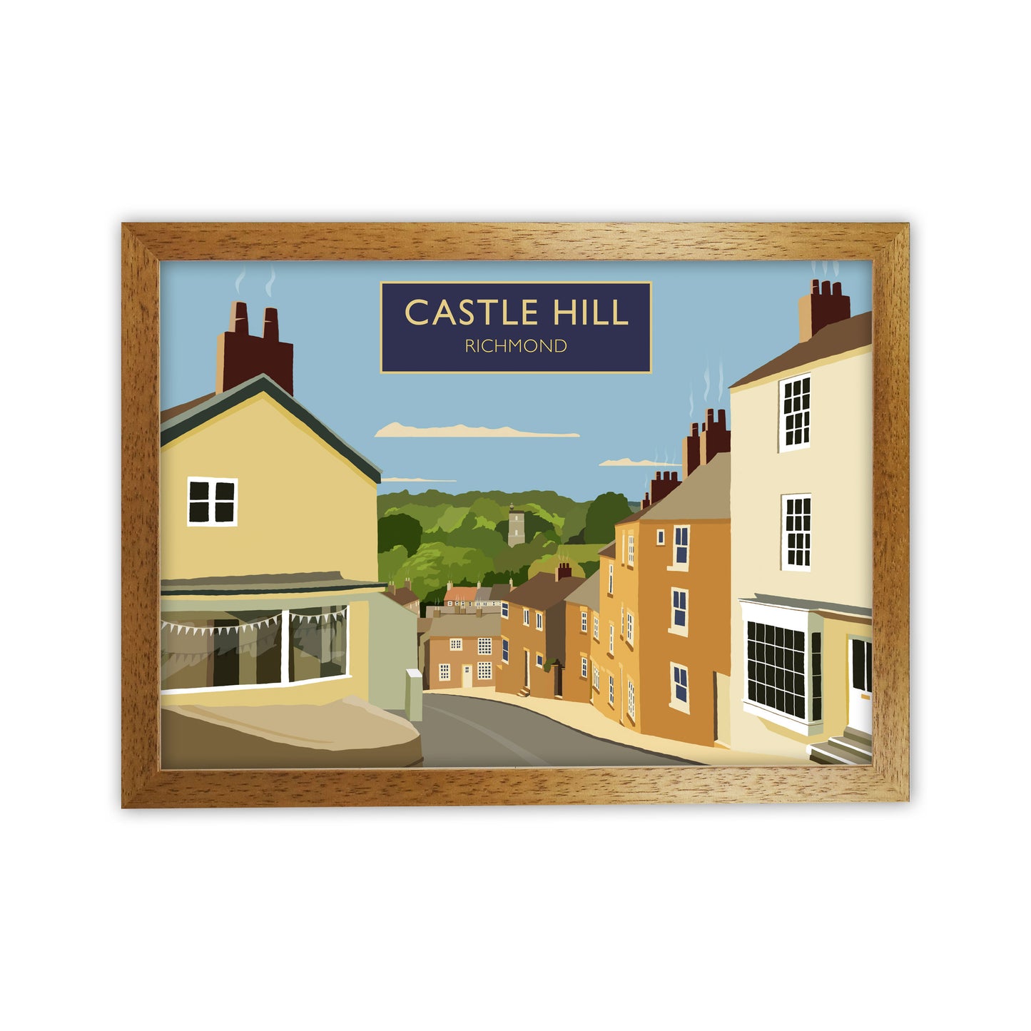 Castle Hill Richmond by Richard O'Neill Oak Grain