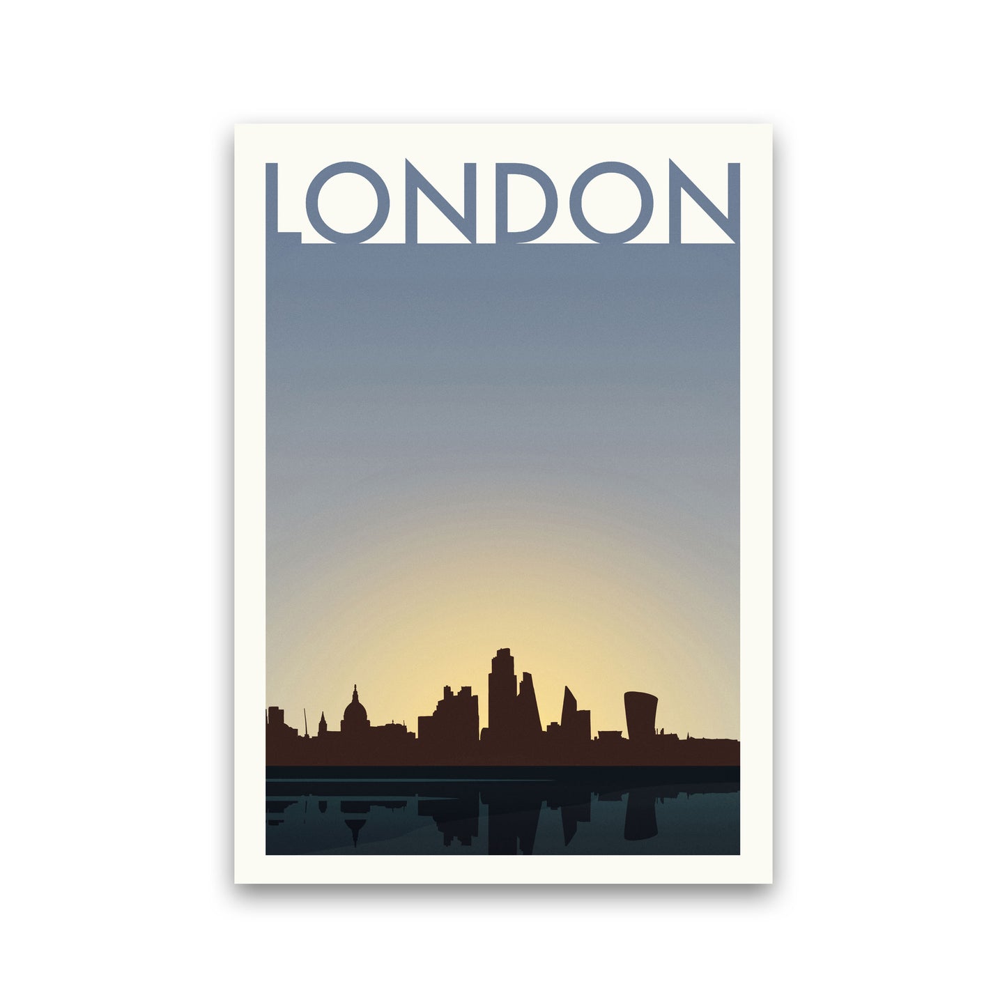 London 4 (Day) Travel Art Print by Richard O'Neill
