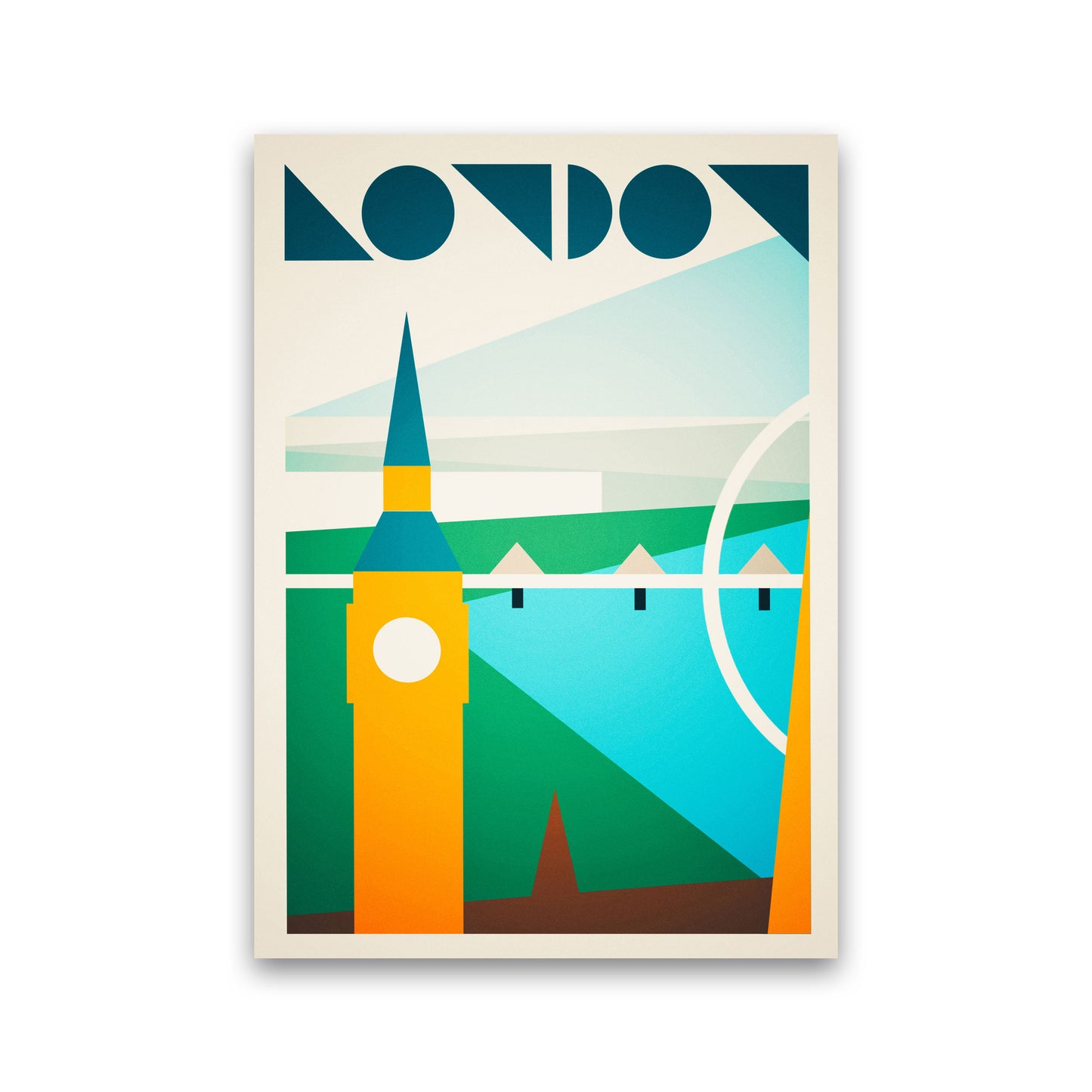 London 5 Travel Art Print by Richard O'Neill
