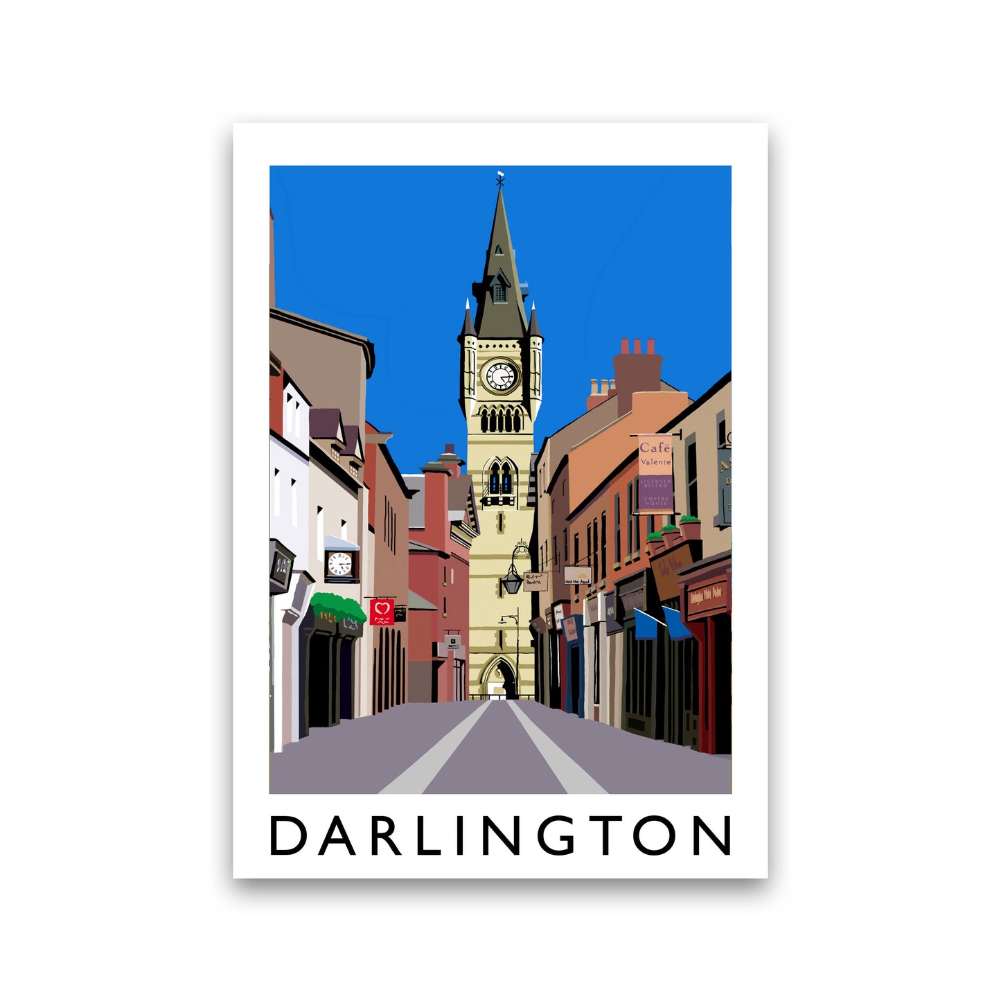 Darlington Art Print by Richard O'Neill