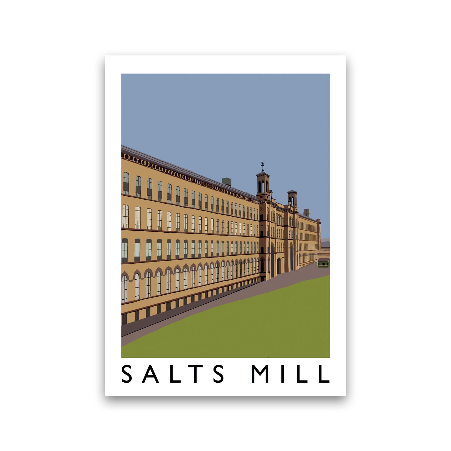 Salts Mill Art Print by Richard O'Neill