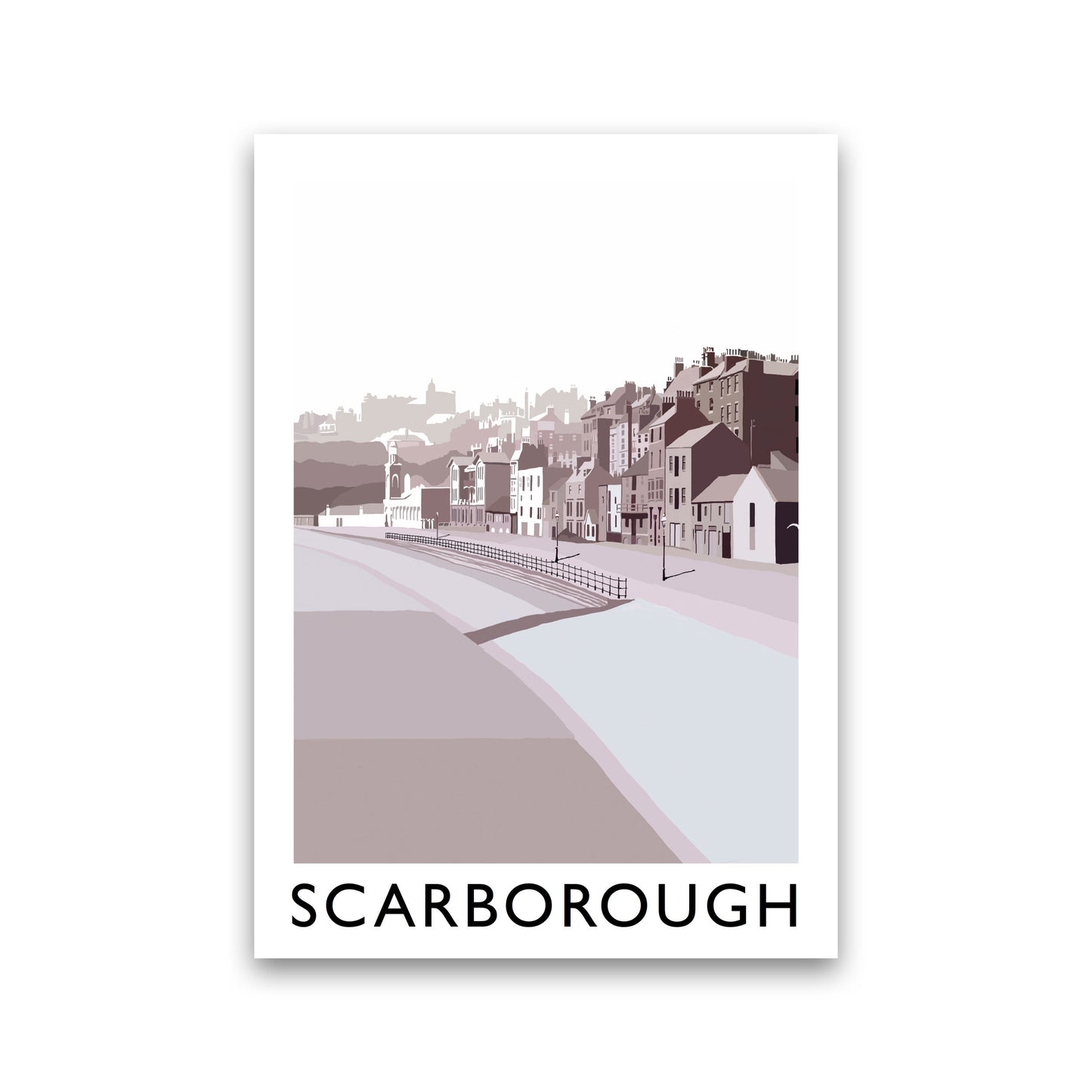 Scarborough Art Print by Richard O'Neill