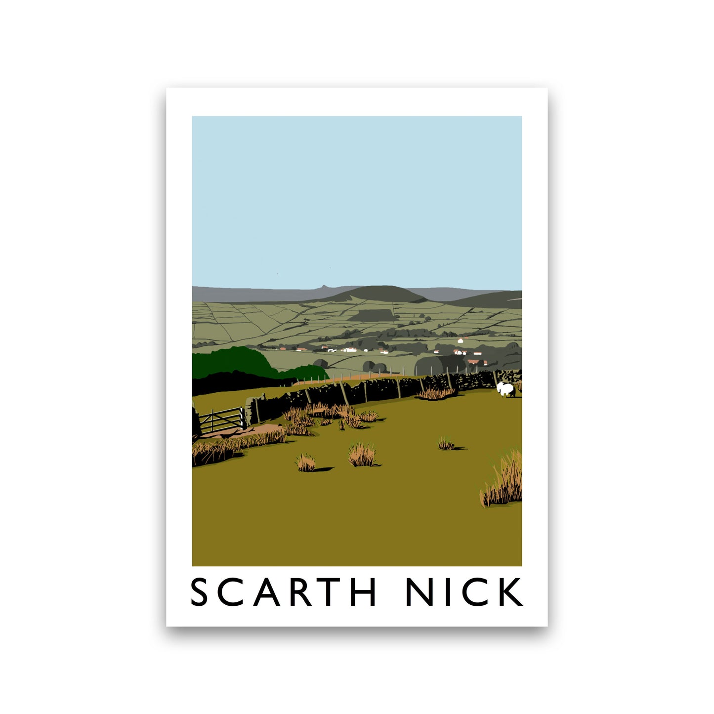 Scarth Nick Art Print by Richard O'Neill