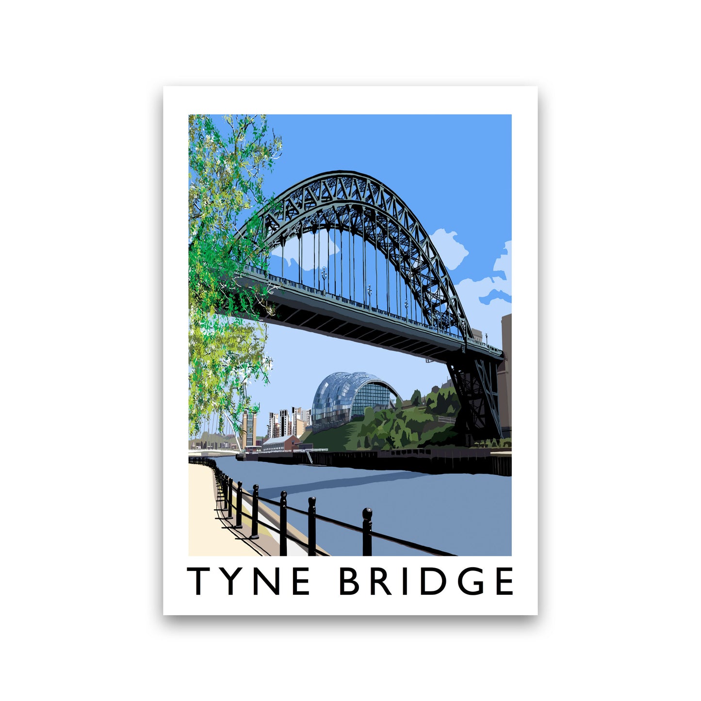 Tyne Bridge Art Print by Richard O'Neill