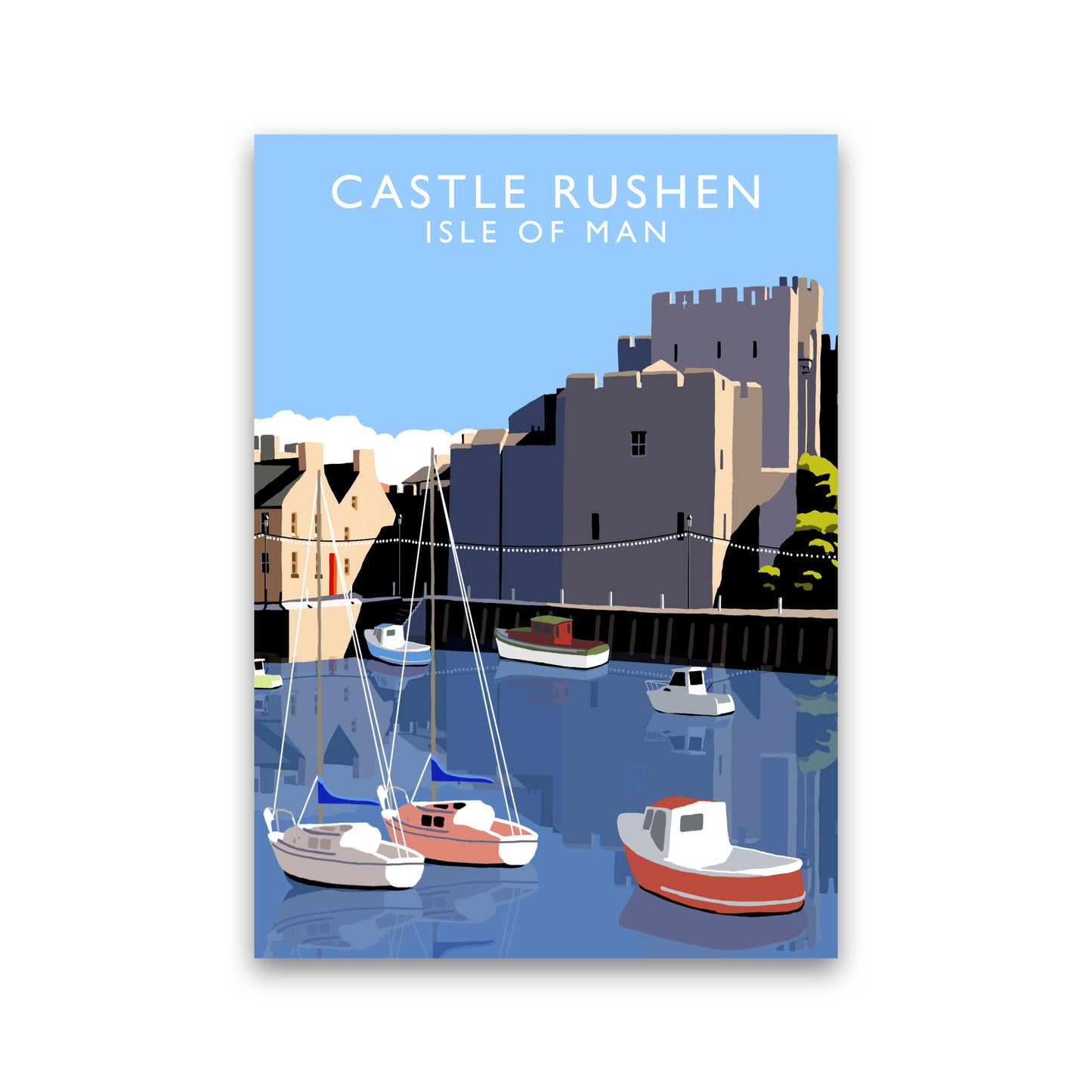 Castle Rushen by Richard O'Neill