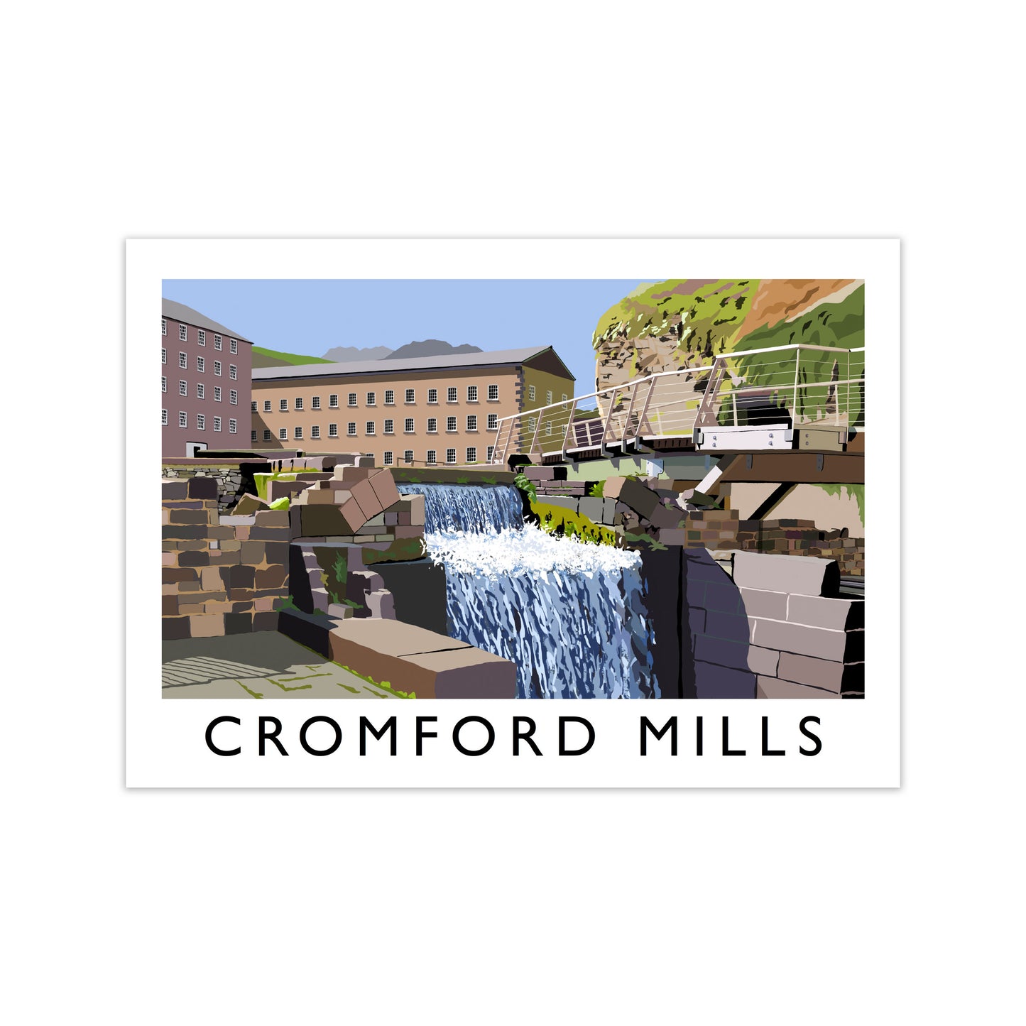 Cromford Mills by Richard O'Neill