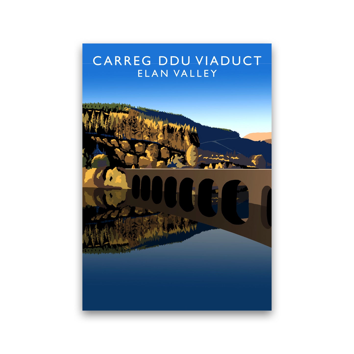 Carreg Ddu Viaduct by Richard O'Neill