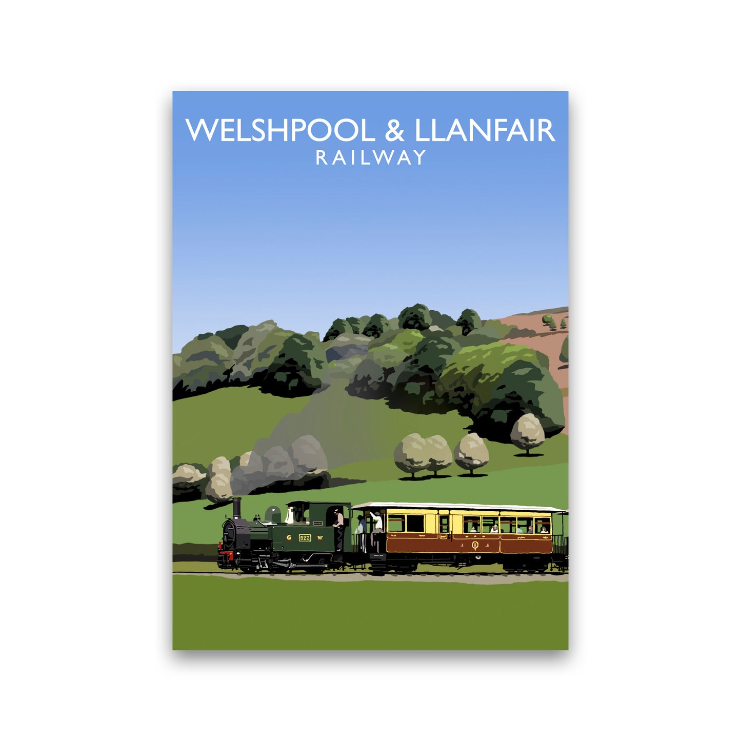 Welshpool & Llanfair by Richard O'Neill