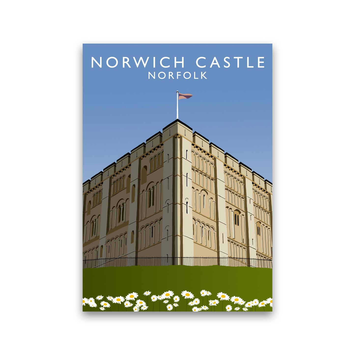 Norwich Castle by Richard O'Neill