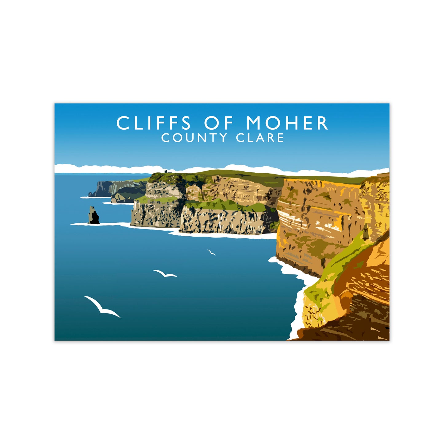 Cliffs Of Moher by Richard O'Neill