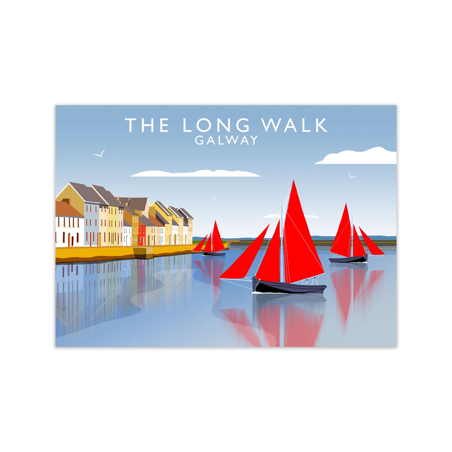 Long Walk (Landscape) by Richard O'Neill