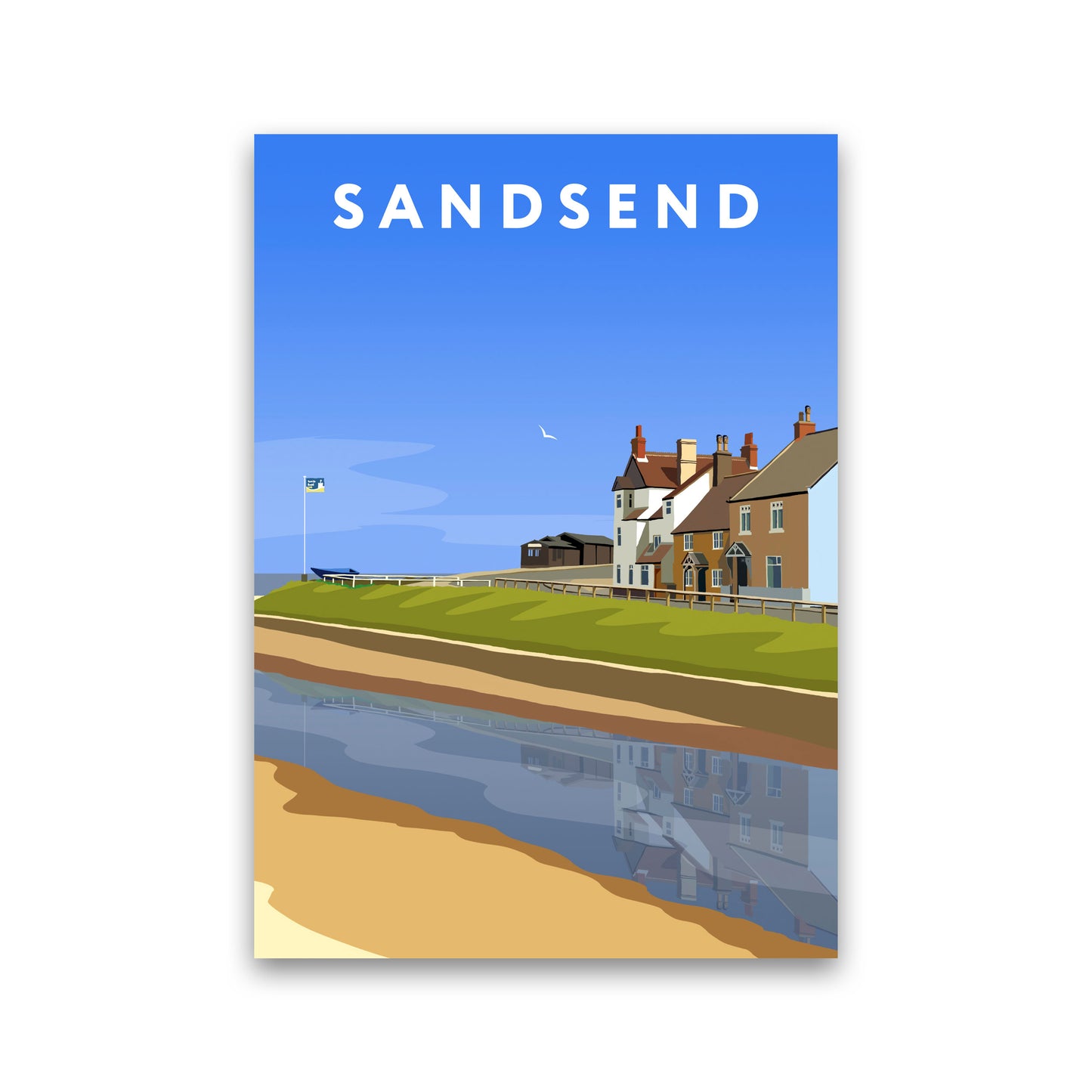 Sandsend3 Portrait by Richard O'Neill
