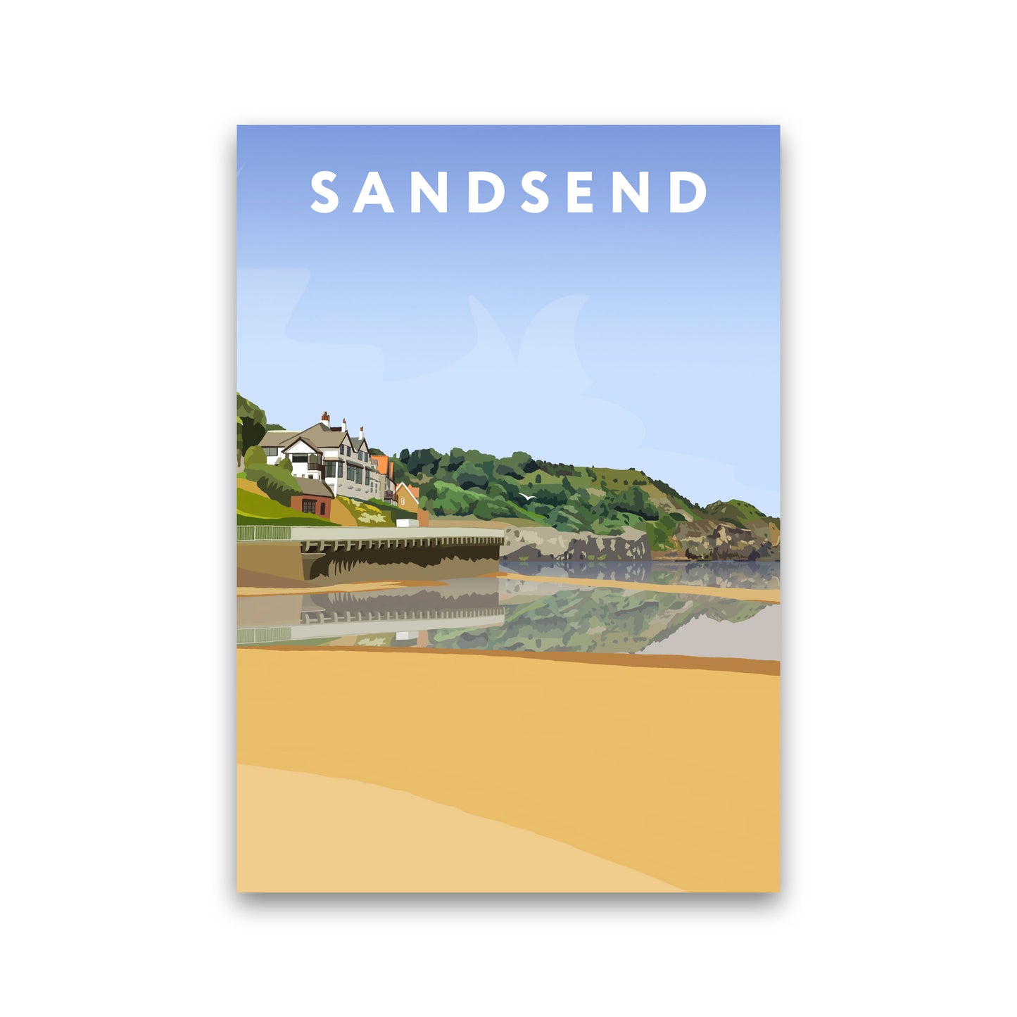 Sandsend4 Portrait by Richard O'Neill