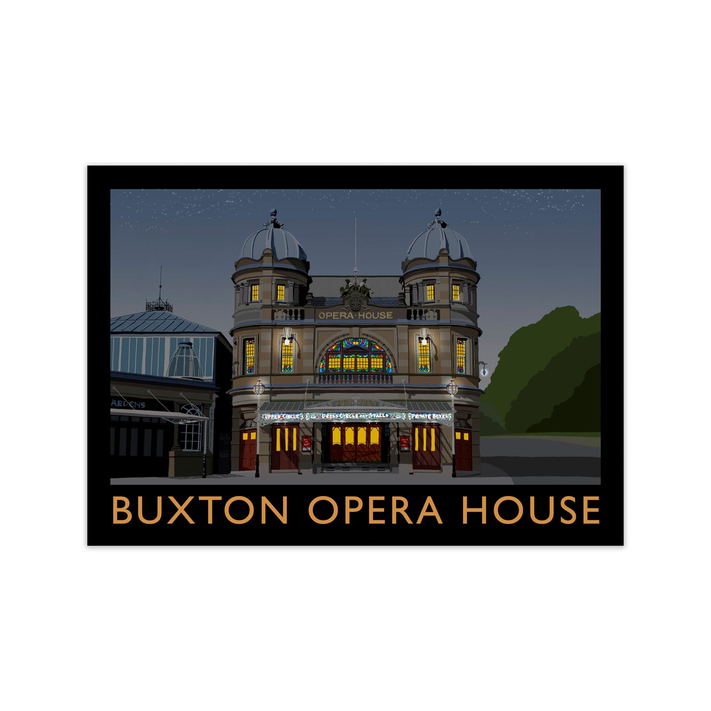 Buxton Opera House Night by Richard O'Neill