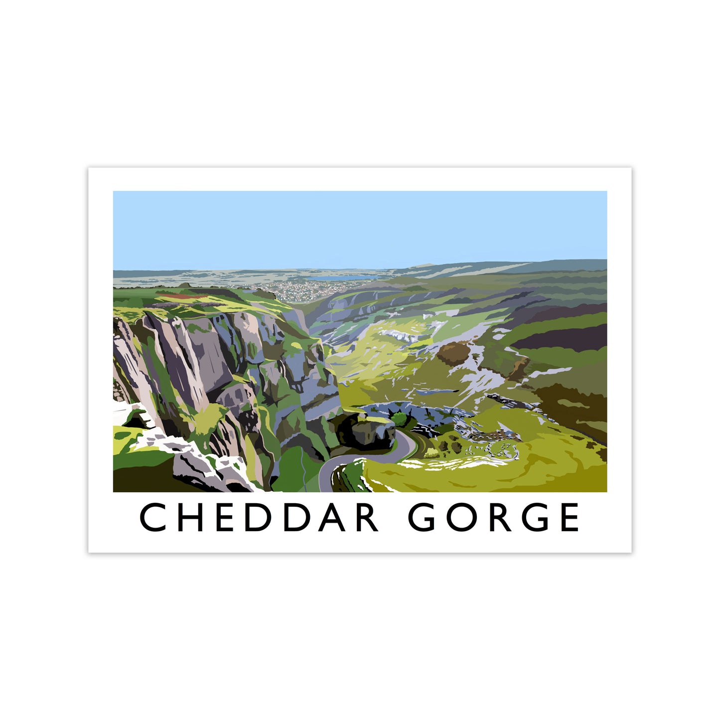 Cheddar Gorge by Richard O'Neill