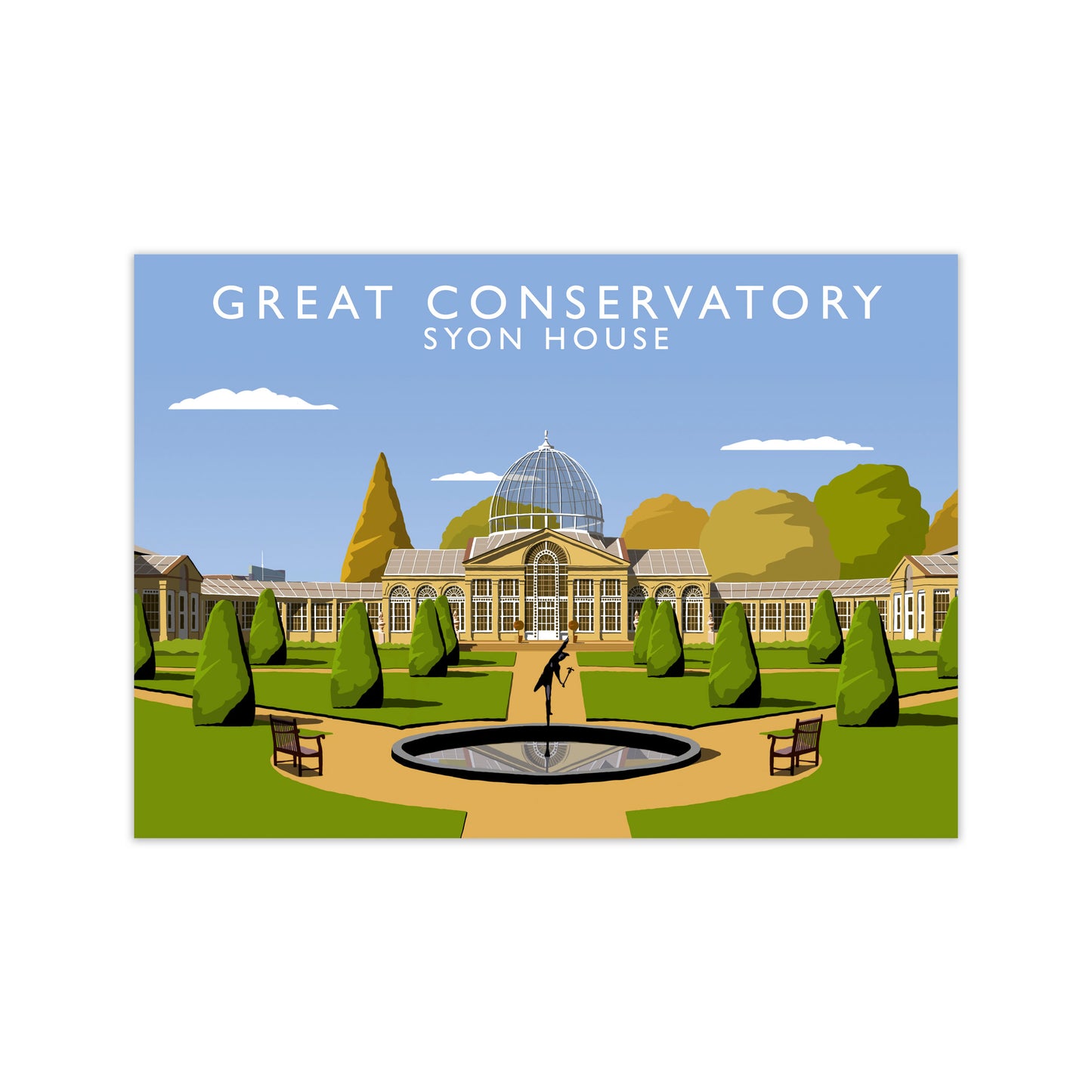 Great Conservatory Syon House by Richard O'Neill
