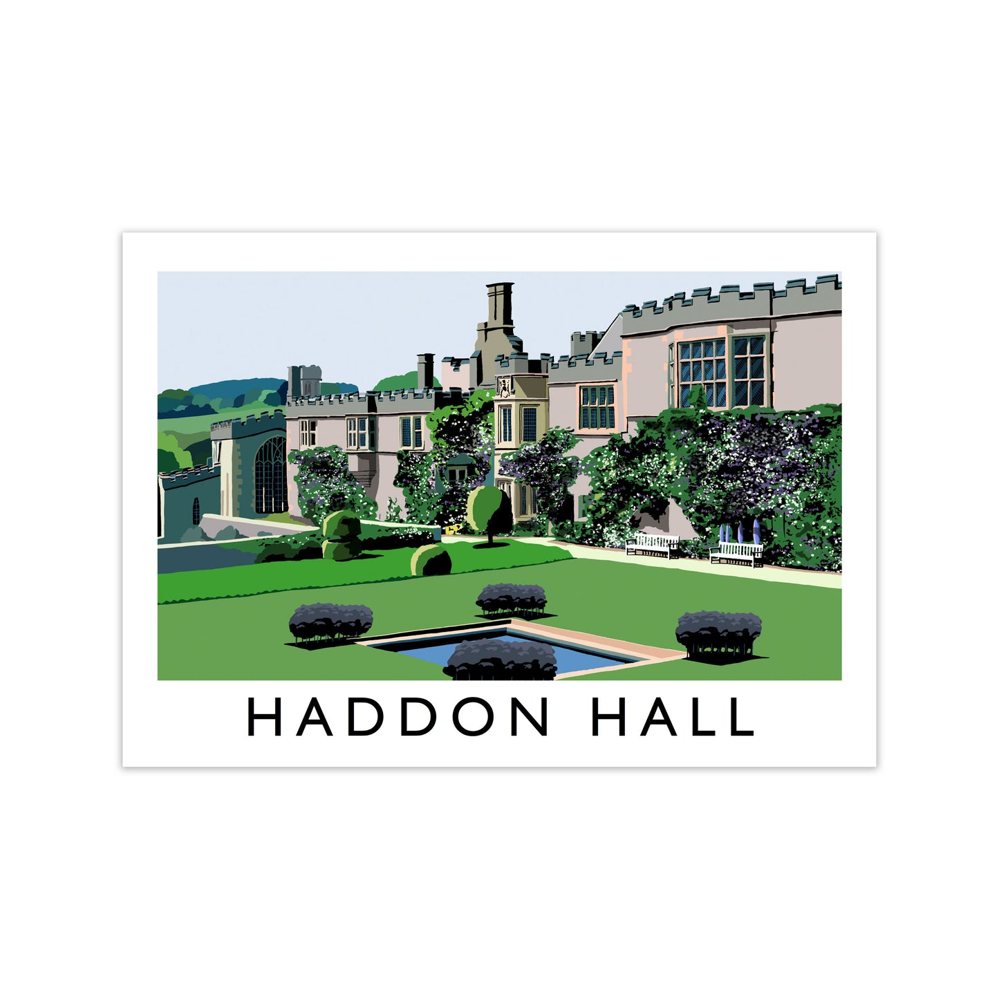 Haddon Hall 2 by Richard O'Neill