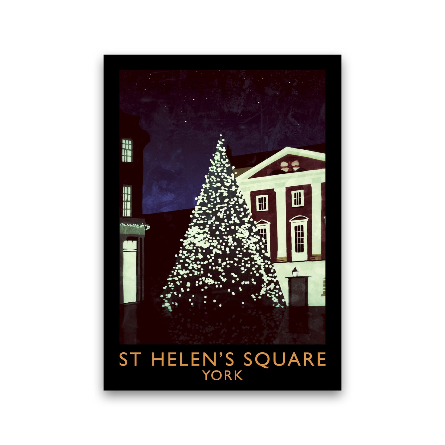 St Helen's Square York Travel Art Print by Richard O'Neill