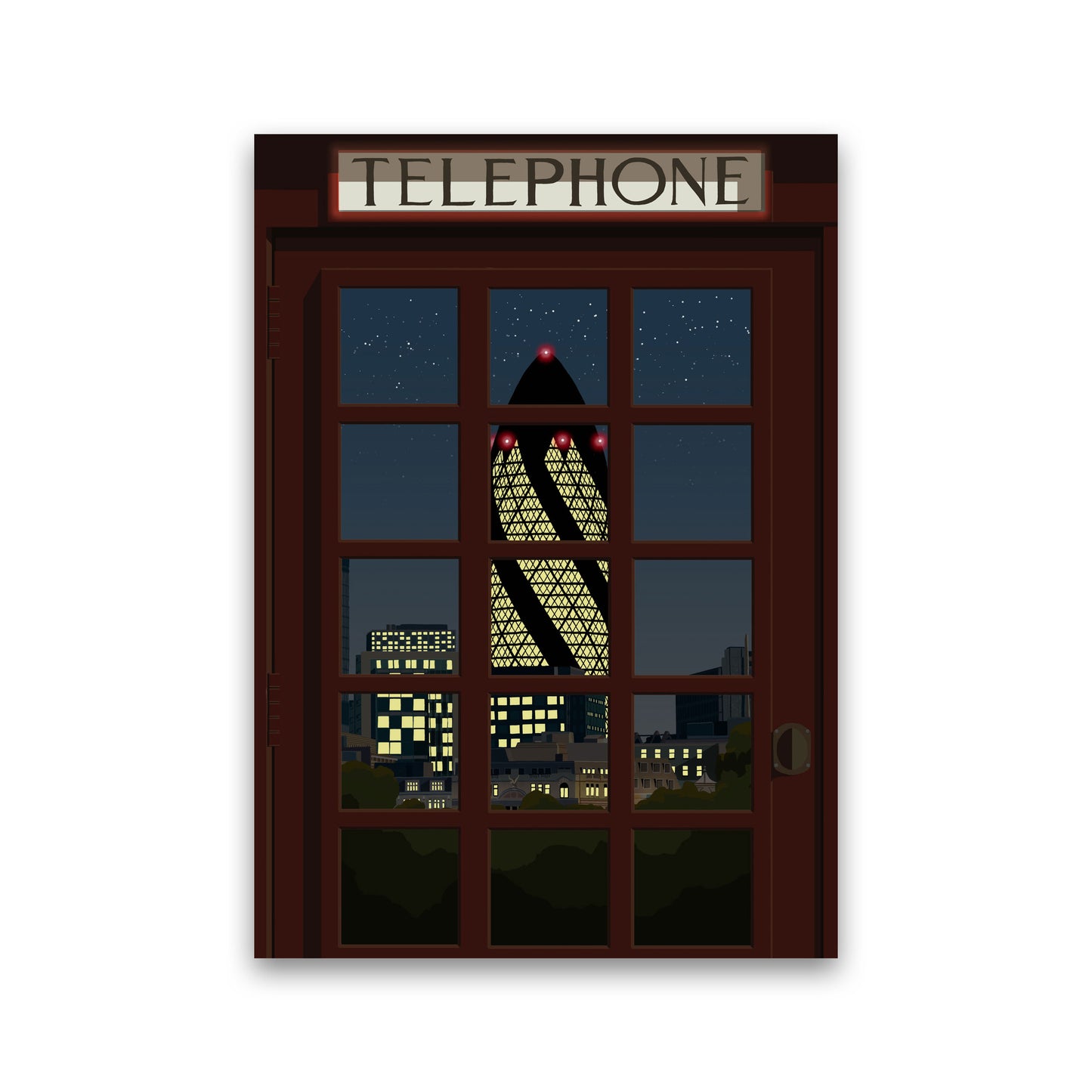 London Telephone Box 13 by Richard O'Neill