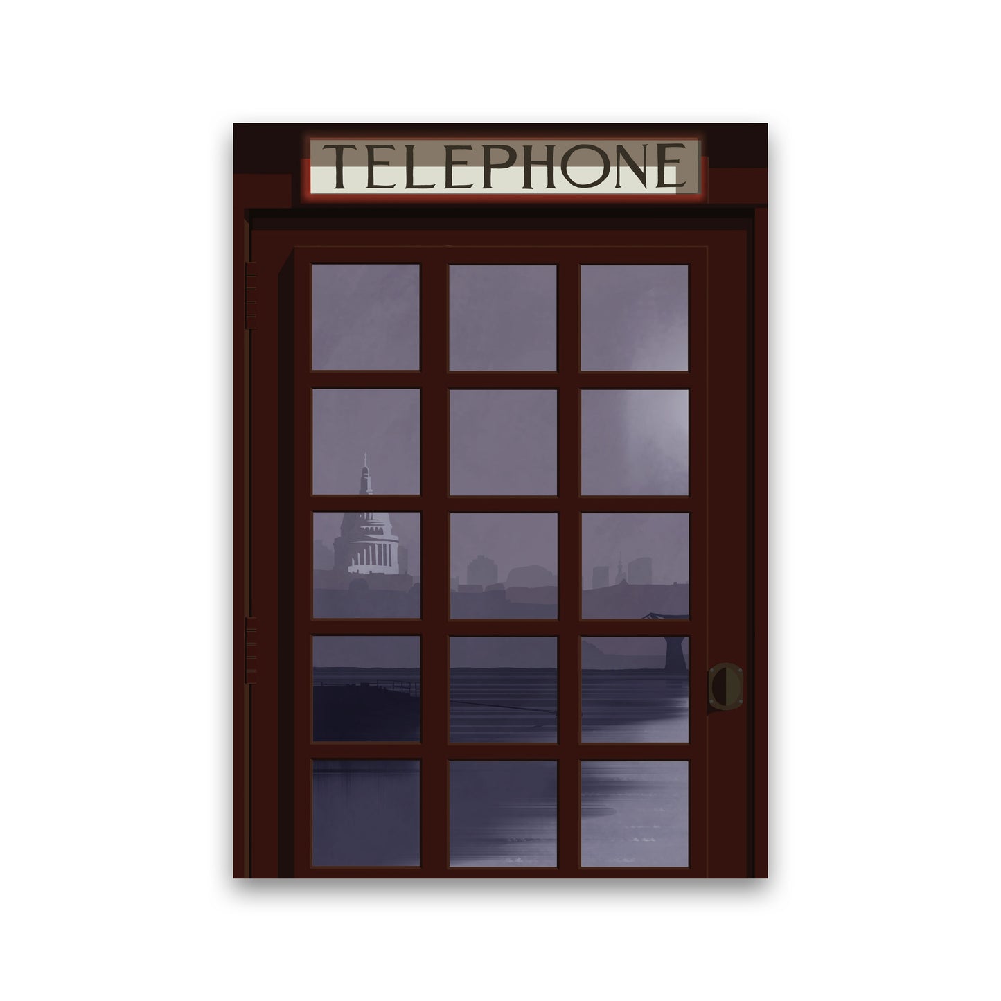London Telephone Box 7 by Richard O'Neill