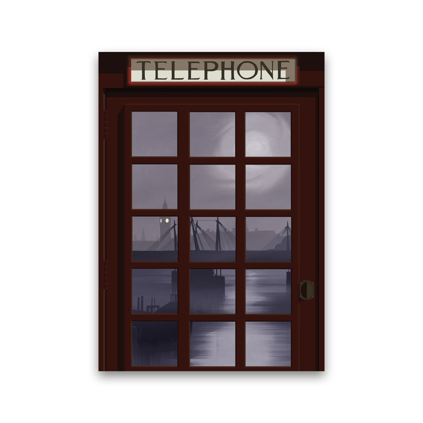 London Telephone Box 9 by Richard O'Neill