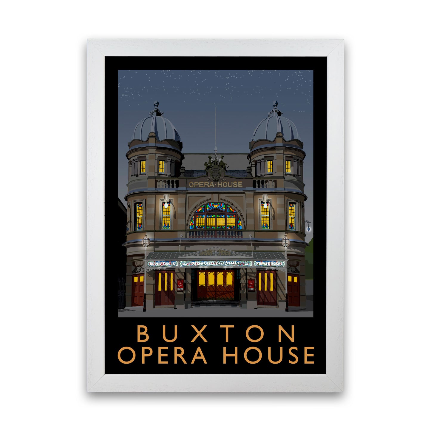 Buxton Opera House 2 by Richard O'Neill White Grain