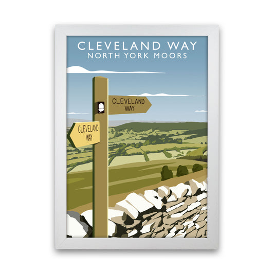 Cleveland Way (Portrait) by Richard O'Neill White Grain
