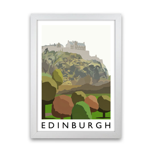 Edinburgh Portrait by Richard O'Neill White Grain
