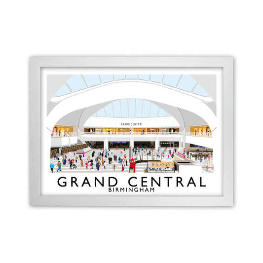 Grand Central Birmingham 2 by Richard O'Neill White Grain