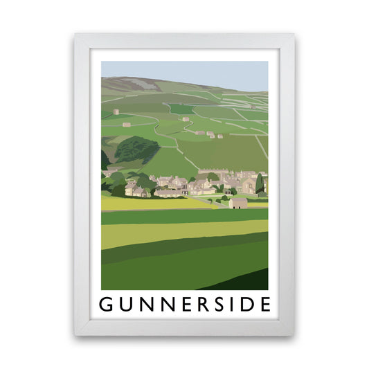 Gunnerside Portrait by Richard O'Neill White Grain