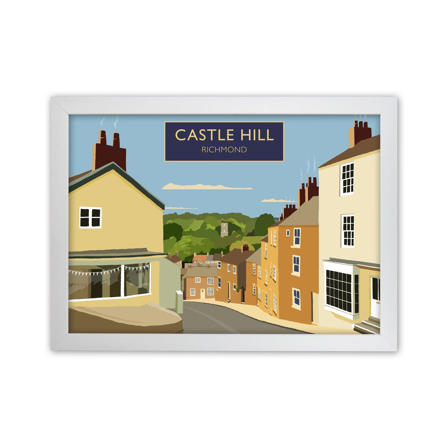 Castle Hill Richmond by Richard O'Neill White Grain