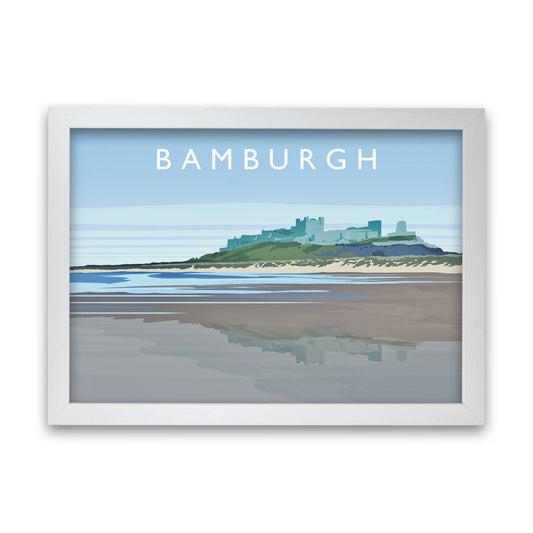 Bamburgh by Richard O'Neill White Grain